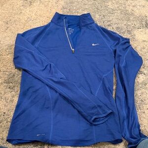 Nike Women's Royal Blue Long Sleeve Tee